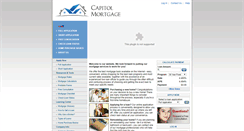 Desktop Screenshot of mycapitolmortgage.com